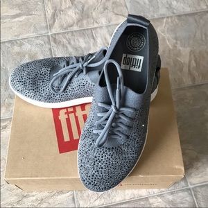 FitFlops Gray sneakers w/ cute Sparkles!